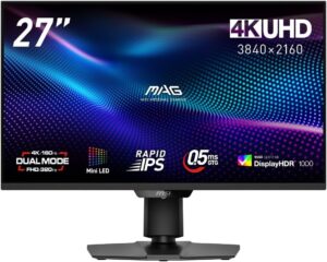 MSI MAG 274UPDF E16M 特徴と良い点や人によっては気になる点について!