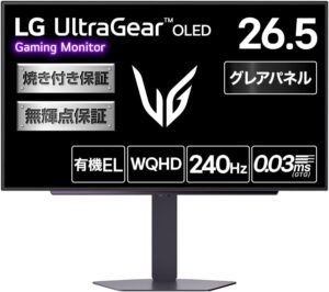 LG UltraGear 27GX704A-B 特徴と良い点や人によっては気になる点について!