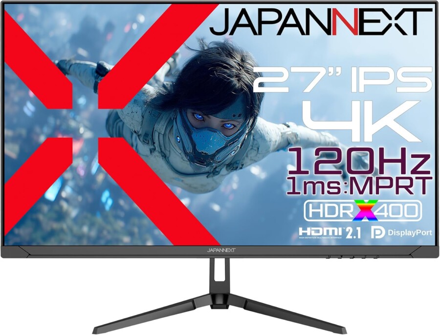 JAPANNEXT JN-i27G120U 特徴と良い点や人によっては気になる点について!
