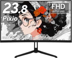 Pixio PXC248 Wave 特徴と良い点や人によっては気になる点について！