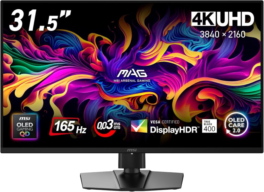 MSI MAG 322UP QD-OLED E16 特徴と良い点や人によっては気になる点について！