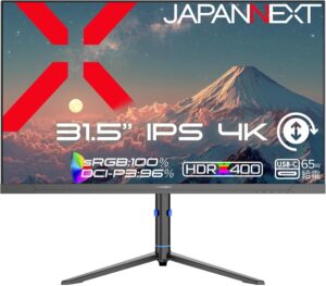 JAPANNEXT JN-IPS315U-HSPC6 特徴と良い点や人によっては気になる点について！