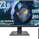 IODATA EX-GD242UDB 特徴と良い点や人によっては気になる点について！