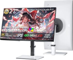 KTC M27P6 特徴と良い点や人によっては気になる点について！