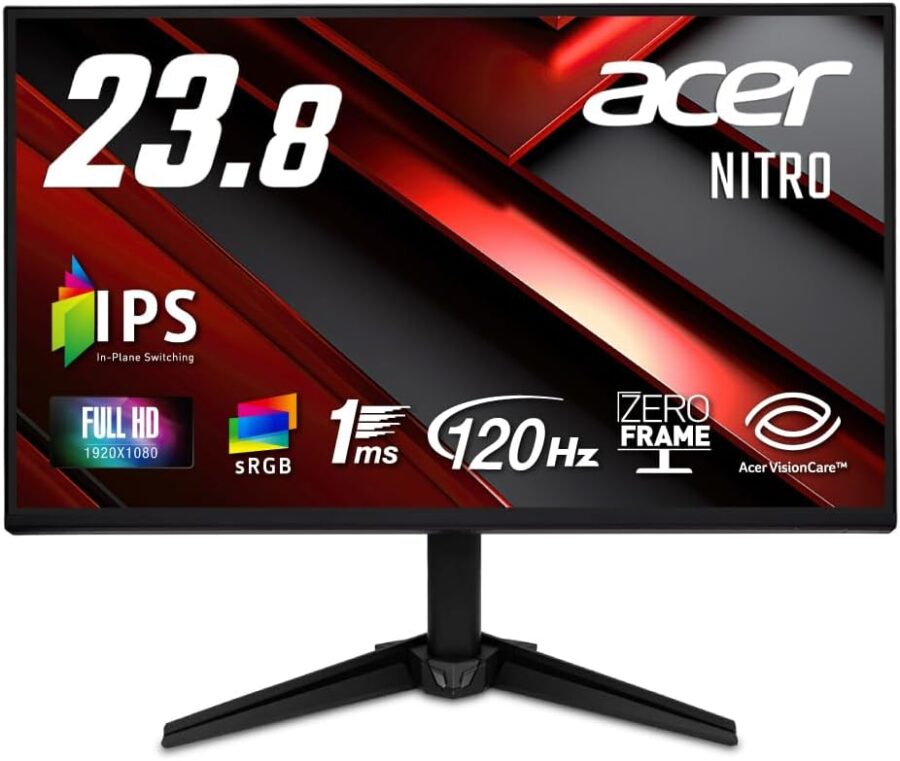 Acer Nitro QG241YGbmipx 特徴と良い点や人によっては気になる点について！