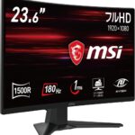 MSI MAG 242C 特徴と良い点や人によっては気になる点について！