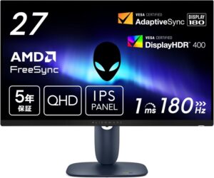 Dell AW2725DM-A 特徴と良い点や人によっては気になる点について！