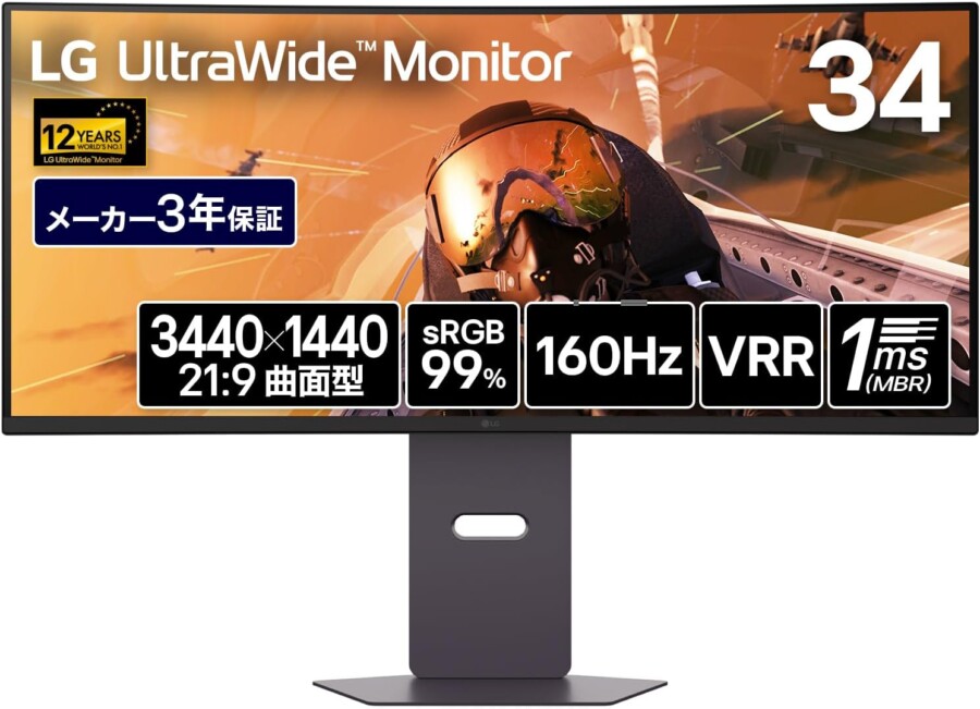 LG 34G600A-BAJP 特徴と良い点や人によっては気になる点について！